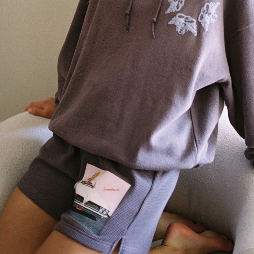 Boys Lie FARE ENOUGH THERMAL BOYFRIEND SHORTS [shorts only]